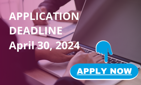 Apply now! Application deadline is April 30!